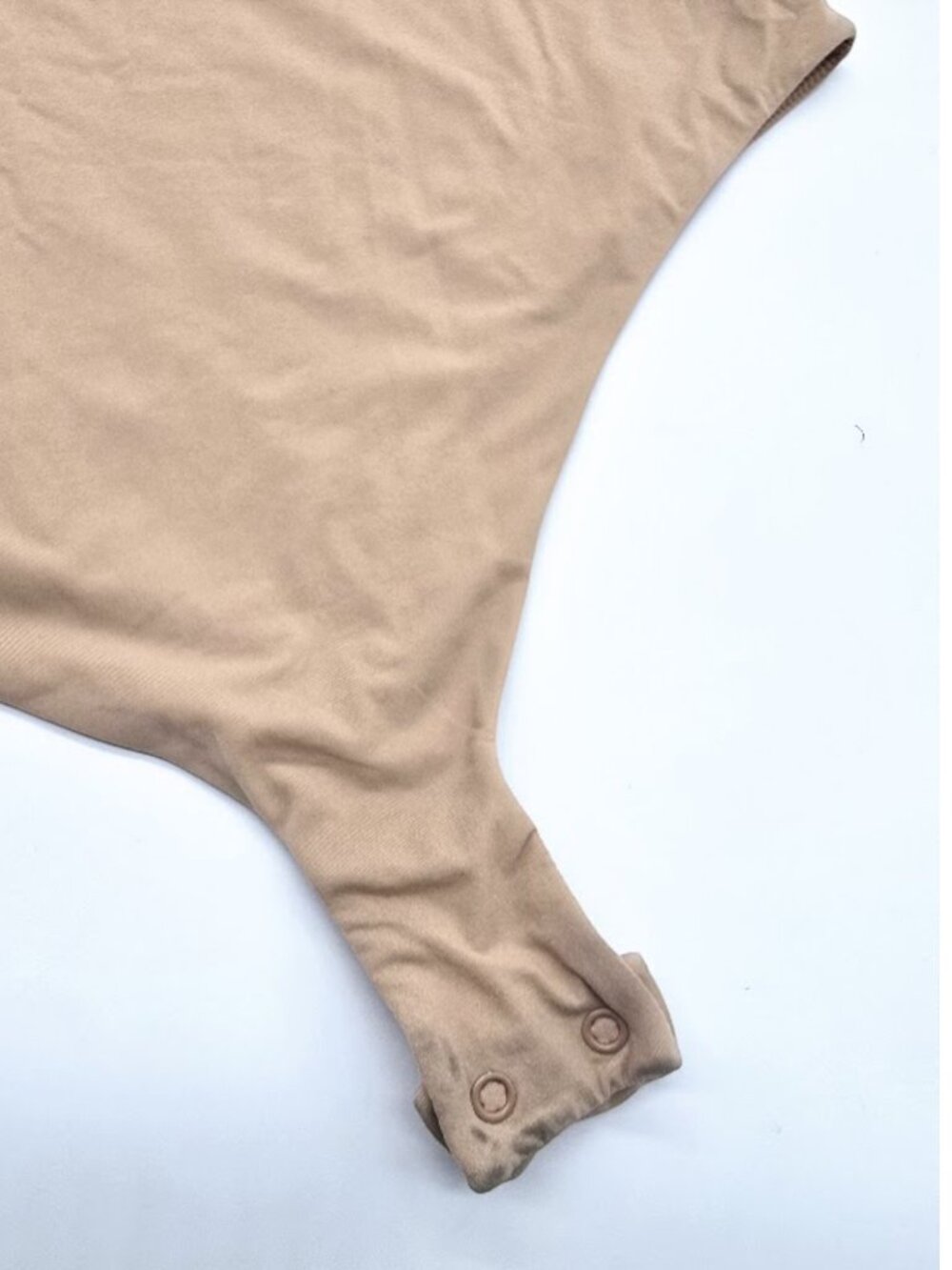 SKIMS Fits Everybody Bodysuit XL Clay Square Neck - Picture 7 of 10